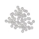 thumbnail image 5 of 保色18K真金雪花片 包金4m齿轮隔片手链手工串珠隔珠 DIY配件 D89 厚银[真金保色] 6mm 齿轮雪花片[50 Piezas/包], 5 of 8