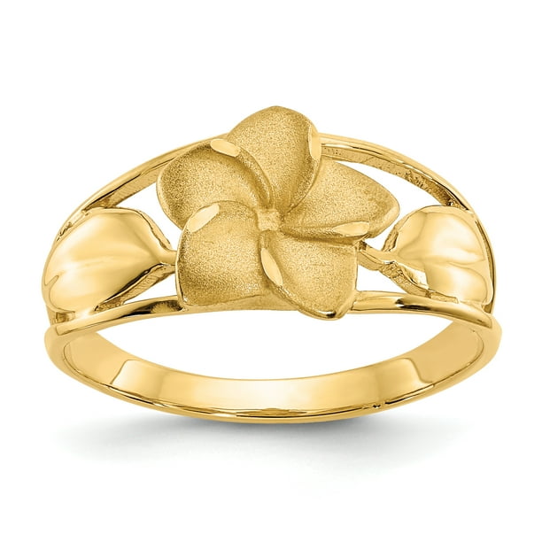 Plumeria hotsell wedding ring