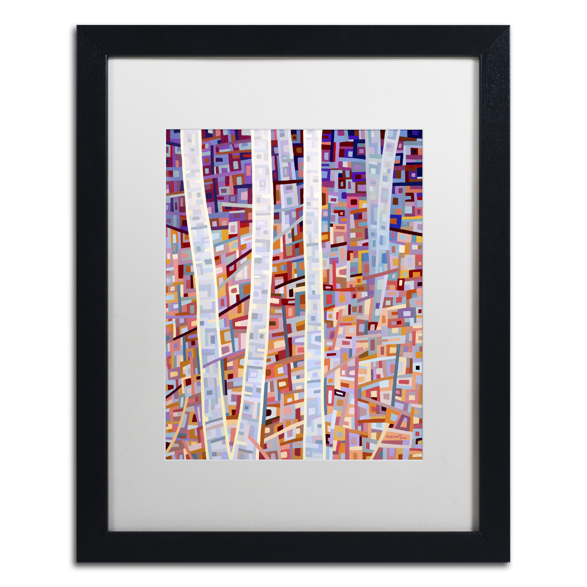Mandy Budan 'Incandescence' Matted Framed Art