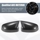 thumbnail image 4 of Cubierta de Cap de Espejo Retrovisor de Coche 1 Par Patrón de Fibra de Carbono Negro para Ford Focus RS ST MK3 12-18, 4 of 6