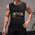 thumbnail image 2 of Fathor Men'S Muscle T-Shirt, Sleeveless, Muscle Tank Tee Top L, 2 of 7