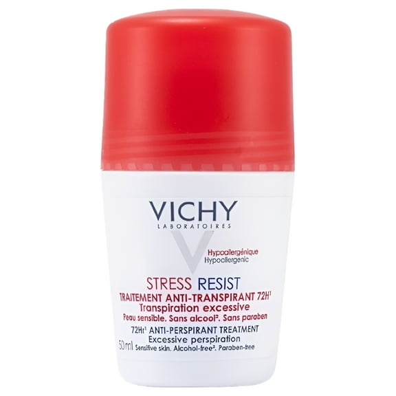 Vichy Stress Resist Intensive Antiperspirant 72hr Deodorant for Women, 1.69 Oz