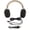 Black, variant on Nieyigj Bluetooth Gaming Headset Cute Cartoon Wired Wireless Stereo Headphone with LED Light for Games Movies Music, Over-Ear Style, Purple (19 inches / 48.26 cm)