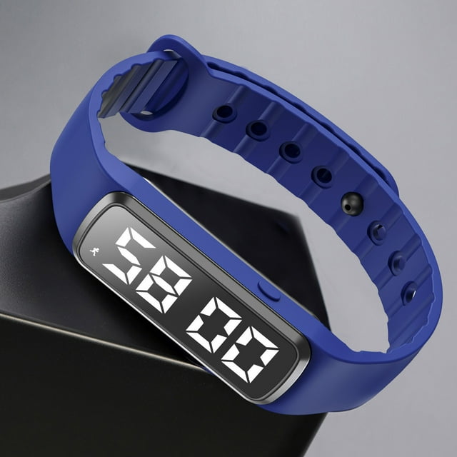 Chmadoxn Bracelet Multifonction de Sport de Plein Air Rappel Réveil à Vibration Podomètre 24 Heures Bracelet de Sport Smart Watch