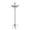 Light Blue, variant on 34IN Solar Powered Tiered Bird Bath Fountain, Outdoor Garden Water Feature with Ground Spike, Decorative Glass Basin for Patio and Yard,Pink