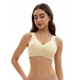 thumbnail image 5 of Unique Bargains Women's Lace Trim Full Coverage Adjustable Strap Bras D 38 Apricot, 5 of 6