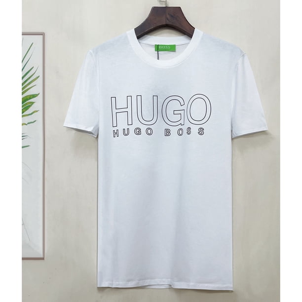 Camiseta De Manga Corta De Algodón Con Estampado De Letras De Verano S-4XL Esto Es Talla Asiática