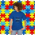 thumbnail image 3 of Proud Autism Mom Autism Awareness Unisex Heavy Cotton T-shirt, 3 of 5