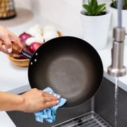 Joyce Chen Classic Series 9.5-Inch Preseasoned Carbon Steel Stir Fry Pan