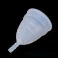 thumbnail image 3 of 2 unids/set de silicona reutilizable para mujeres, copa menstrual, herramienta de cuidado de higiene femenina (blanco), 3 of 3