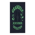 thumbnail image 5 of Romantic Silhouette Beach Towel - Dark Background with Floral Roses Perfect for Pool Travel and Bath Use - Grandeur Design, 5 of 6