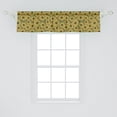 thumbnail image 2 of Ambesonne Floral Window Valance, Sunflowers Nature Beauty, 54" X 12", Khaki and Olive Green, 2 of 3