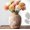 1-terracotta/8ā, variant on Ceramic Vase Home Decor, 8in White Waterproof Pottery Vases, Flower Terracotta Vases for Farmhouse Table Centerpieces, Home Decor, Living Room