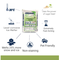 thumbnail image 2 of Organic Melt Premium Granular Ice Melt is a eco Friendly and Safe for Pets de-Icing Product. Its a Great ice Melter Safe for Concrete, driveways and Sidewalks - 10kg (2 Pack), 2 of 8