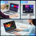 thumbnail image 7 of KUU 15.6" FHD Laptop, N4000 Processor, 8GB RAM, 256GB SSD, Silver, 7 of 7