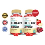 (2 Pack) Speedy Keto Extreme ACV Gummies 2000mg Dietary Supplement 120 Gummys