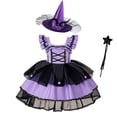 thumbnail image 4 of Girls Halloween Clothes Dress,Kids Halloween Party Outfit For Dress Up and Role Play, 4 of 5