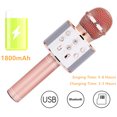 thumbnail image 4 of Gwong Electrónica WS858 Handheld Bluetooth Compatible con Bluetooth Karaoke KTV Party Music Singing Micrófono, 4 of 7