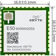 thumbnail image 2 of 868MHz 915MHz EFR32FG23 WM-Bus Wireless SoC Module E50-900NW20SX RF IC Long Distance 2.5KM M-Bus Low Power Ipex Antenna Interface Star Networking, 2 of 6