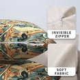 thumbnail image 6 of Colorful Boho Decorative Pillow Covers 20x20 Bohemian Ethnic Pattern Linen Pillow Case Mid Century Modern Decor Cushion Case for Couch Bed Living Room 2 Pack, 6 of 6
