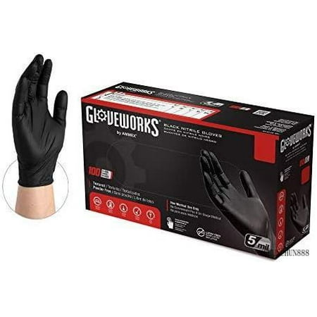 

Industrial Black Nitrile Gloves