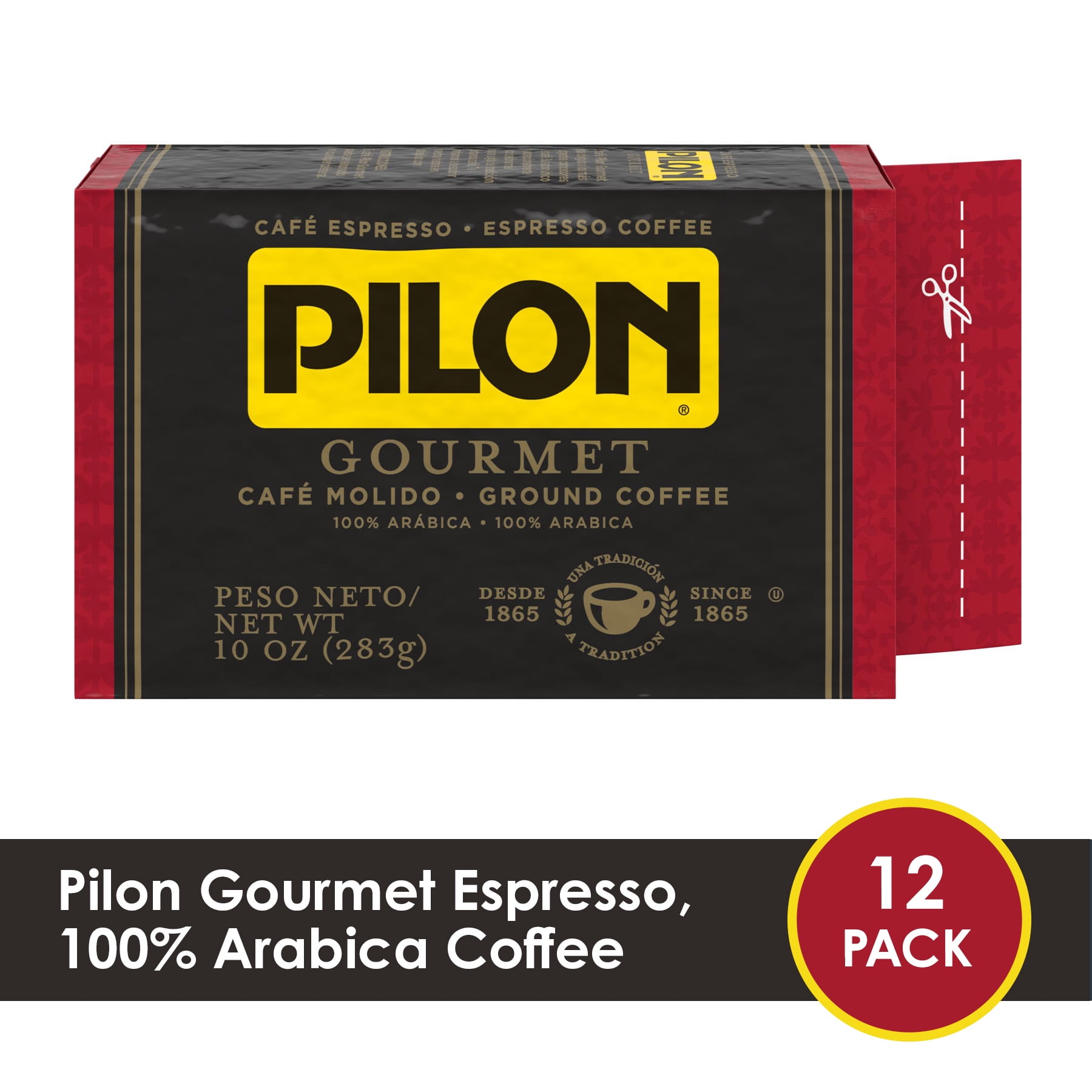 Cafe Pilon (4 Pack) 10 oz/ pilon Coffee Ground espresso coffee fresh