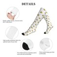 thumbnail image 5 of Sikiie Bee 1 Pairs Compression Socks for Men and Women 15-20 mmHg Running Support Socks, 5 of 7