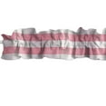 thumbnail image 4 of 1" Wide Stripes Cotton Curtain Sleeve Topper Window Treatment, 4 of 10