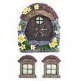 thumbnail image 4 of 1 set Puerta de hada y ventanas en miniatura Hada Mundial Decoración Césped Adorno HOMEMAXS 11913737-MX, 4 of 6