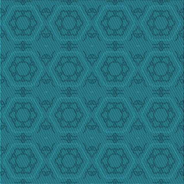 Ahgly Company Machine Washable Indoor Square Transitional Dark Turquoise Green Area Rugs, 8' Square