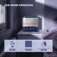 thumbnail image 4 of LIVOSA Food Dehydrator Machine Adjustable Temperature 48H Timer Auto Shutoff 5 Trays for Fruit Herbs Meat Veggies Dog Treats,Blue, 4 of 17