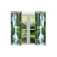 thumbnail image 2 of CADecor Fantasy Waterfall Window Curtain Window Treatments Kitchen Curtains 26x39 inches, 2 Pieces, 2 of 3