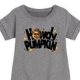 thumbnail image 3 of Instant Message - Fall - Howdy Pumpkin - Toddler & Youth Girls Fleece Dress, 3 of 6