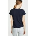 thumbnail image 3 of ATM Womens Schoolboy Slub Crew Neck T-Shirt, 3 of 4