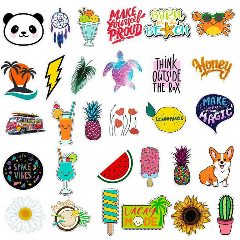 Buy Stickers for Water Bottles– (5 Pack) Cute Waterproof and