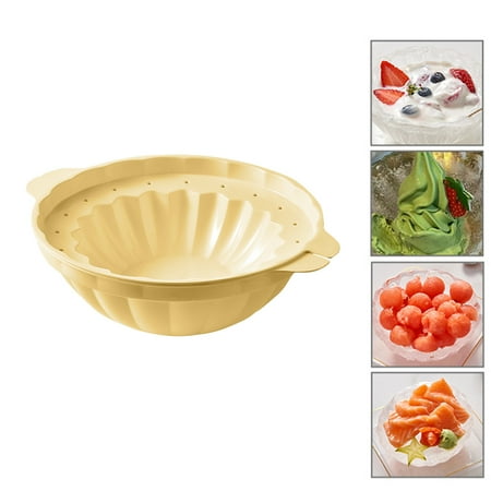 

KUNPENG Ice Bowl Containers Mold Quick Freezing Container Large De Decor