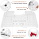 thumbnail image 3 of Foldable Sink Basin Top Cover Silicone Makeup Brush Cleaning Mat Makeup Tools Bathroom Sink Organizer Countertop, 3 of 4