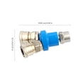 thumbnail image 2 of Hytrove 1 Set Air Compressor Quick Connect Plug Cast Iron Durable Usage for Professionals, 2 of 8