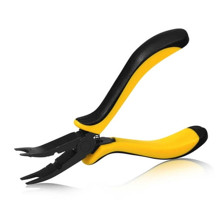 

SPEEDWOX Ball Link Plier RC Helicopter Plane Tool Ball Link Clamp Plier for RC Vehicles Curved Tip Bent Head Airplane Car Repair Tool