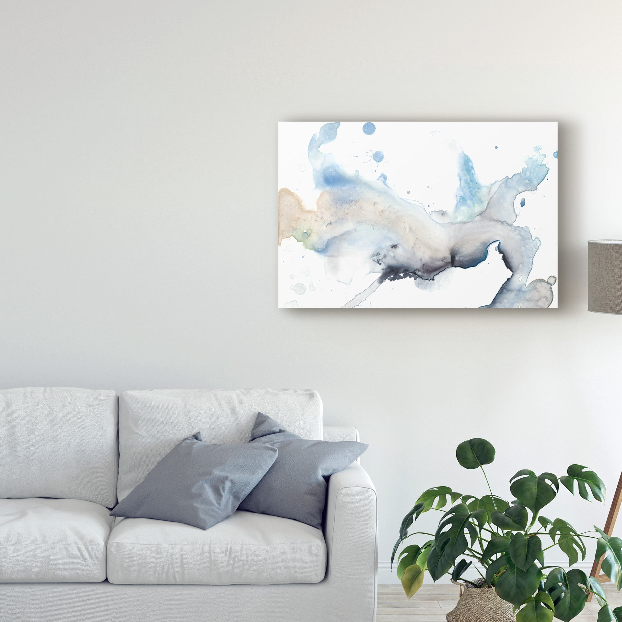 Bloom Cloud I' Canvas Art by Jennifer Goldberger