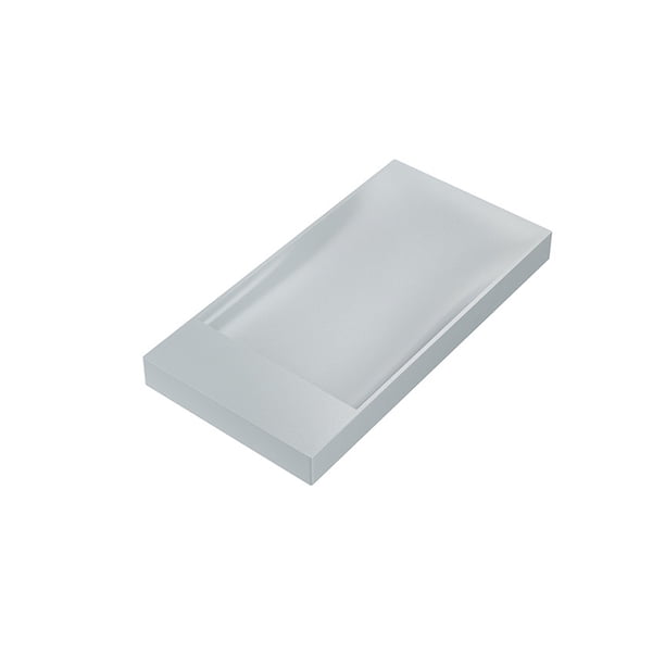 Inteprter Soporte para baño, cocina, baño, de almacenamiento, placa organizadora, pinza para el pelo, contenedor, caja, bandeja inclinada de Juegos de accesorios de baño Gris Inteprter HA064438-01