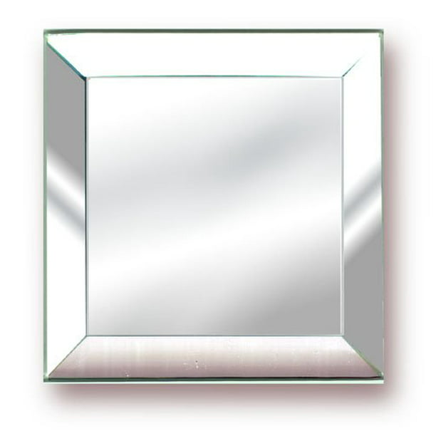 Bevelled Edge Mirror For Crafts, Square Bevelled Edge Mirror Tiles