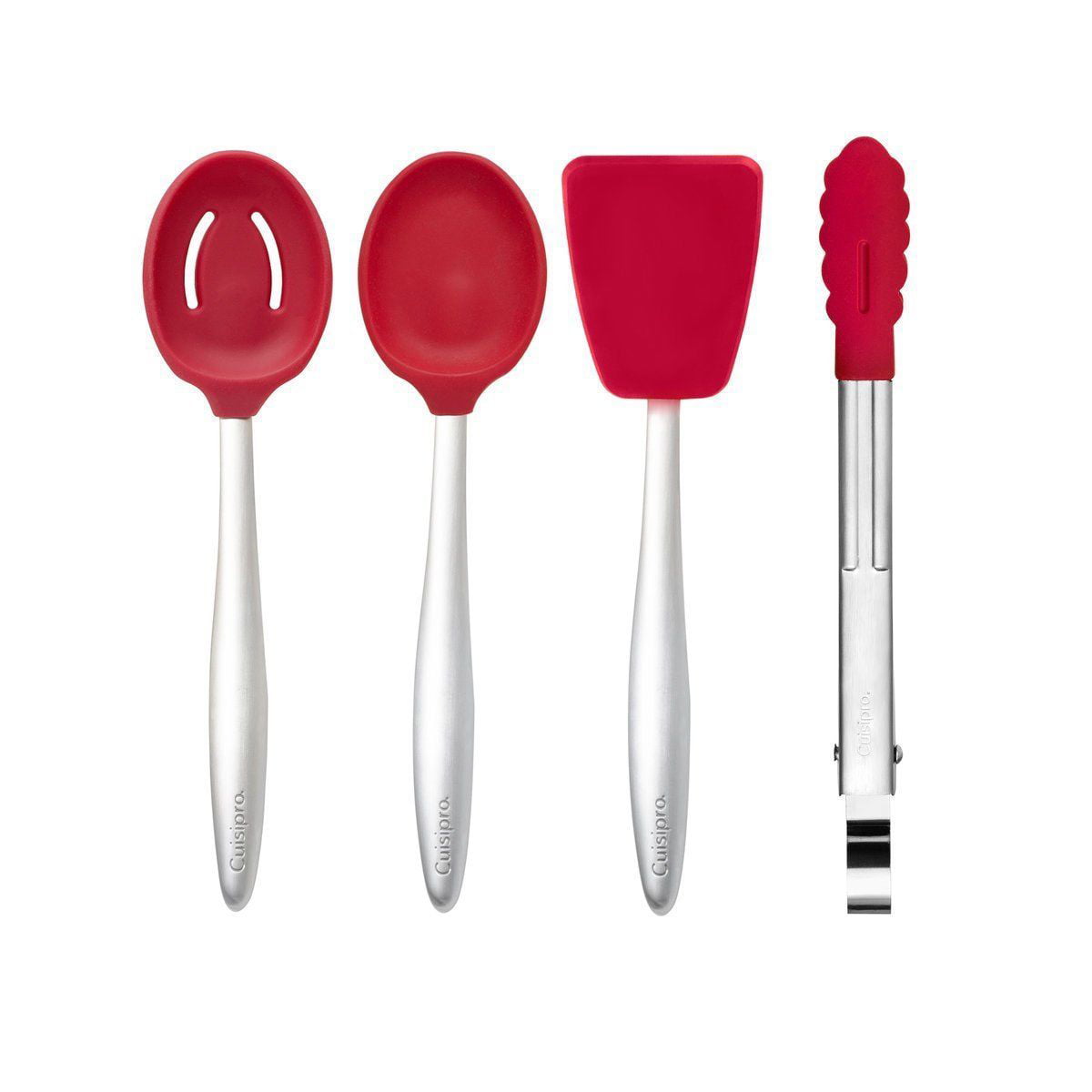 Cuisipro 8" Piccolo 4pc Silicone & Stainless Steel Mini Baking Tool Set