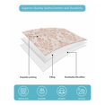 thumbnail image 5 of Pink Flowers Twin Size Down Alternative Comforter, Lightweight Comforter Quilt Bedding Set with Pillow Shams Baroque Scroll Floral Damask Pattern Art All Seasons Bed Comforter Duvet Insert 68"x86", 5 of 7