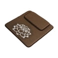 thumbnail image 3 of Cojín de Asiento, Cojín de Suelo, Tatami Cuadrado, Cojín de Meditación, Lino Grueso Hecho a Mano, Acogedor, Ideal para Meditación, Sala de Lectura, Sa 80x80cm, 3 of 8