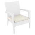 thumbnail image 2 of Compamia Miami Resin Club Chair in White, 2 of 8