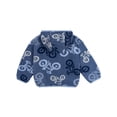 thumbnail image 4 of Gerber Baby and Toddler Boy 1pc Hooded Microplush Jacket, Sizes (12 Months - 5T), 4 of 6