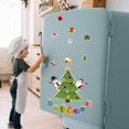 thumbnail image 5 of Christmas Refrigerator Magnets, Magnetic Christmas Tree Magnets for Refrigerator Stickers Decoration Christmas Magnets for Refrigerator Santa Reindeer Holiday Magnets for Fridge (E), 5 of 5