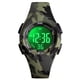 thumbnail image 1 of Reloj digital para niños, esfera redonda, estilo deportivo, reloj de pulsera digital con pantalla LCD impermeable para niños sidaley EL4557-06, 1 of 2
