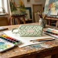thumbnail image 6 of Back to School Supplies Under 1 Pencil Case Aesthetic Zipper Pencil Bag Big Capacity Pencil Pouch for Girls Boys Students #871, 6 of 6